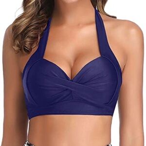 💥2/$33💥 Tempt Me Purple Halter Bikini Top